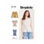 Simplicity patroon 9706 maat 34 t/m 42