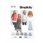 Simplicity patroon 9730 maat 36 t/m 52