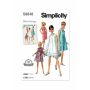Simplicity patroon 9848 maat 34 t/m 42