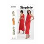 Simplicity patroon 9885 maat 34 t/m 42