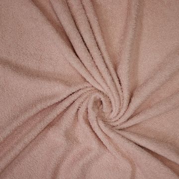 Badstof dubbelgelust poeder roze