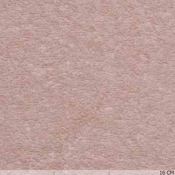 Badstof dubbelgelust Zalm Rose