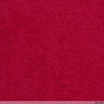 Badstof dubbelgelust Rood
