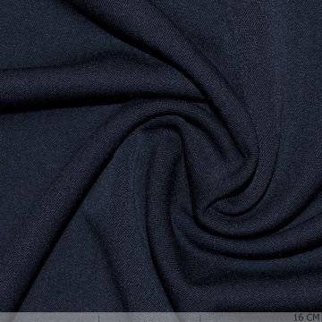 Bi-Stretch Wool Touch Blauw