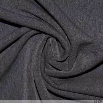 Bi-Stretch Wool Touch Midden Grijs