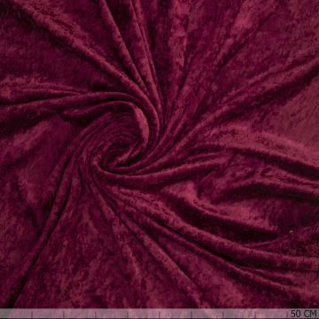 Velours de Panne Bordeau