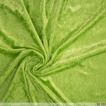 Velours de Panne Groen Fluor