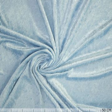 Velours de Panne Licht Blauw