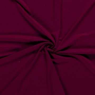 Jersey Quality donker bordeaux