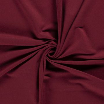 French Terry Jogging Inkt bordeaux