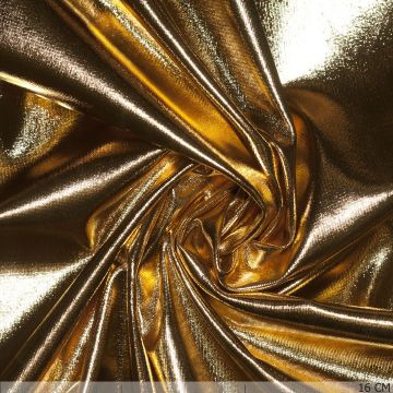 Lamé Stretch Goud