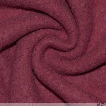 Walkloden Wolvilt Bouclé Dark Pink