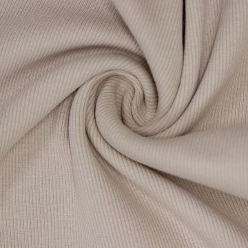 Boordstof RIB Beige