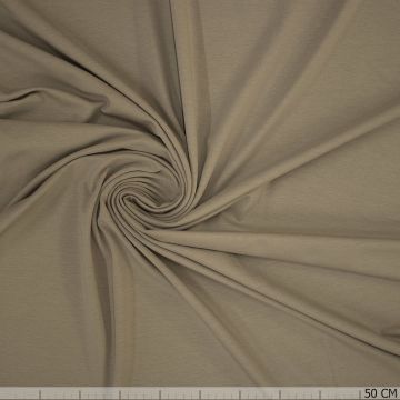 SILK touch jersey Licht Kaki