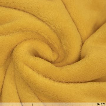 Double Soft Micro Fleece Geel