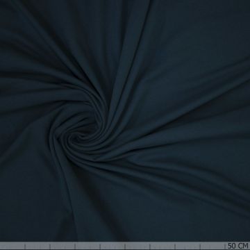 Cotton Tricot Dark Petrol