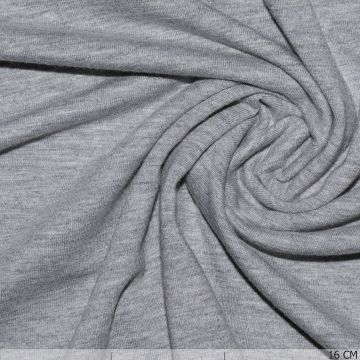 Cotton Tricot Light Grey Melange
