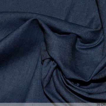 Voorgewassen Denim Light Weight Dark Blue