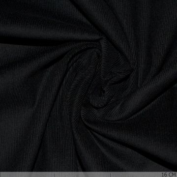 21 Wales Rib Cord Black