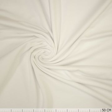 Brushed Cotton Tricot White