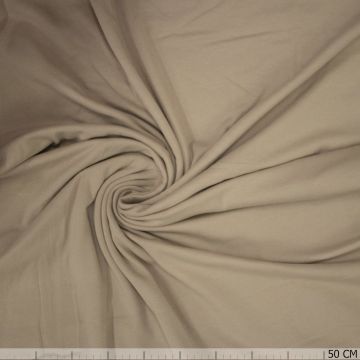 Brushed Cotton Tricot Beige