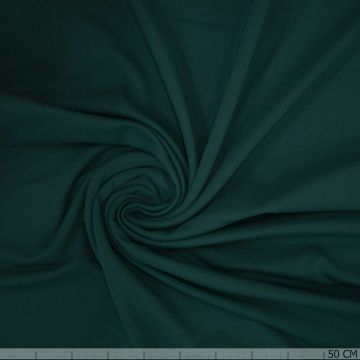 Brushed Cotton Tricot Petrol