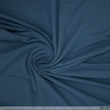 Brushed Cotton Tricot Blue-Grey