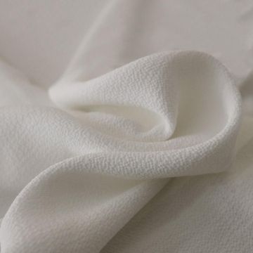 Bubble Chiffon Gebroken Wit