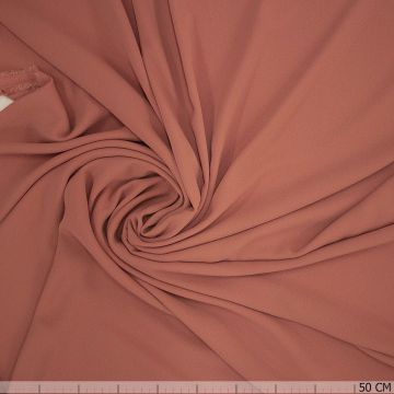 Bubble Chiffon Donker Abricot