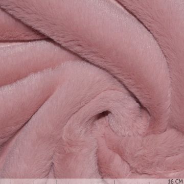 Soepele stretch bont - Flex Fur Pink