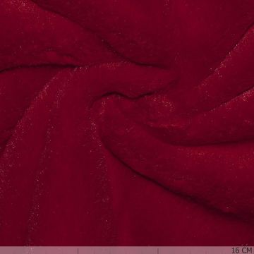 Soepele stretch bont - Flex Fur Red