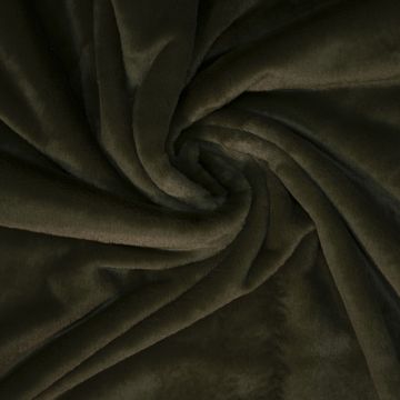 Soepele stretch bont - Flex Fur Dark Khaki