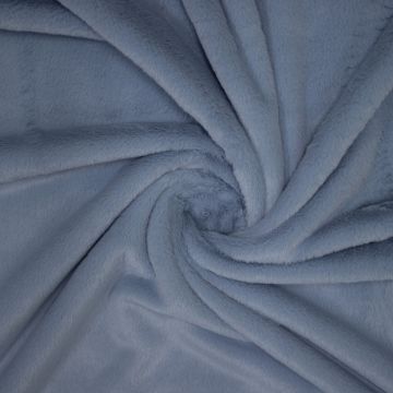 Soepele stretch bont - Flex Fur Blue