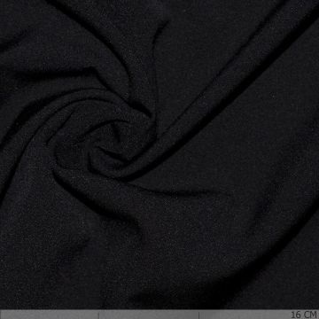 HQ Terlenka comfort stretch 4-way double weave Black