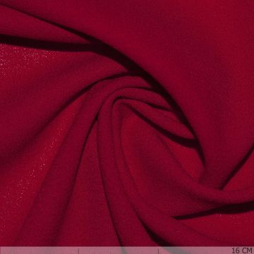 Italian Wol Crepe Rood
