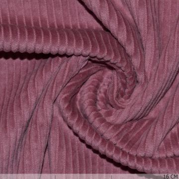 Cotton Rib Oud Roze