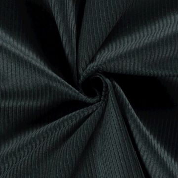 Cotton Rib Donker Petrol