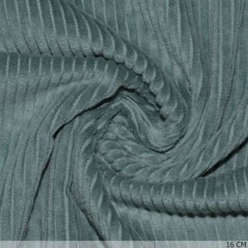 Cotton Rib Donker Mint