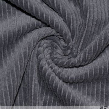 Cotton Rib Grijs