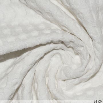Wafeldoek Big White