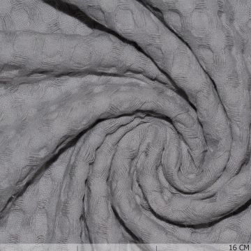 Wafeldoek Big Light Grey