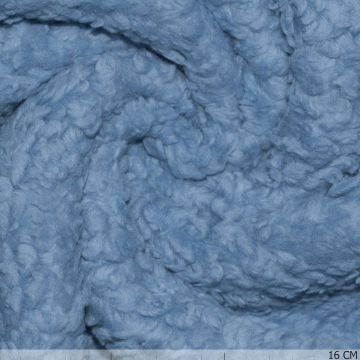 Teddy Cotton Colored Dusty Blue