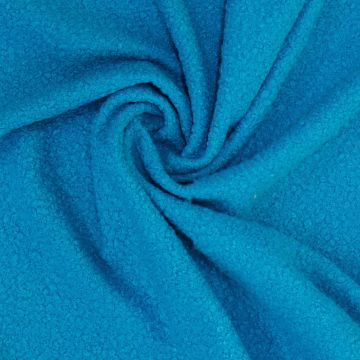Wasable Bouclé Vilt Caribbean blue