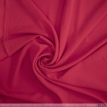 Uni Light Crêpe Bright Red