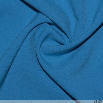 Uni Light Crêpe Ocean Blue