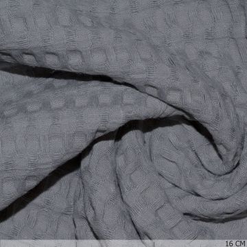 Wafeldoek XL Grey