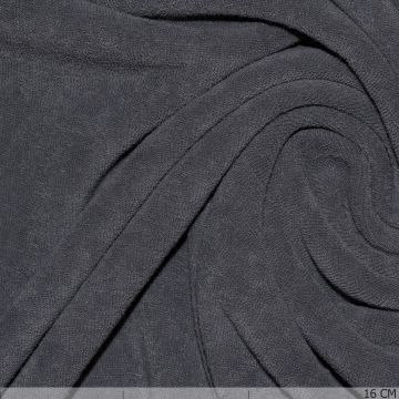 Badstof Stretch Dark Grey
