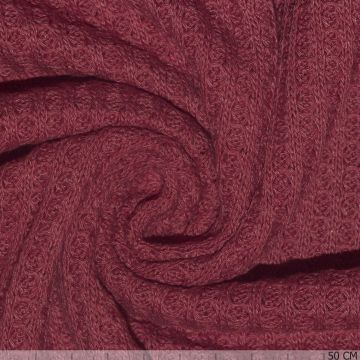 Knitted Waffle Roze