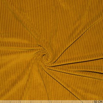 Knitted Corduroy Dark Ocher