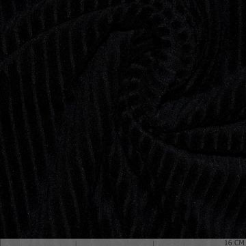 Knitted Corduroy Black